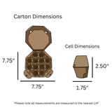 12-Egg Incredible Carton Dimensions