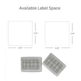 15-Egg Split Quail Tri-Fold label space