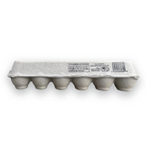 Blank Pulp Egg Cartons - Flat Top, Wholesale, In Bulk