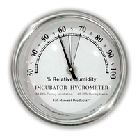 incubator hygrometer, analog