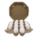 Paper Pulp Egg Carton - Blank, Wholesale