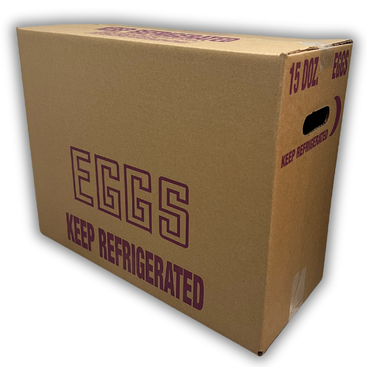 Vintage Egg Carton Shipping Box