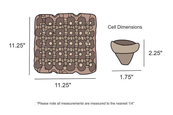 Egg Tray, Egg Crate, Filler Flat - Paper Pulp –