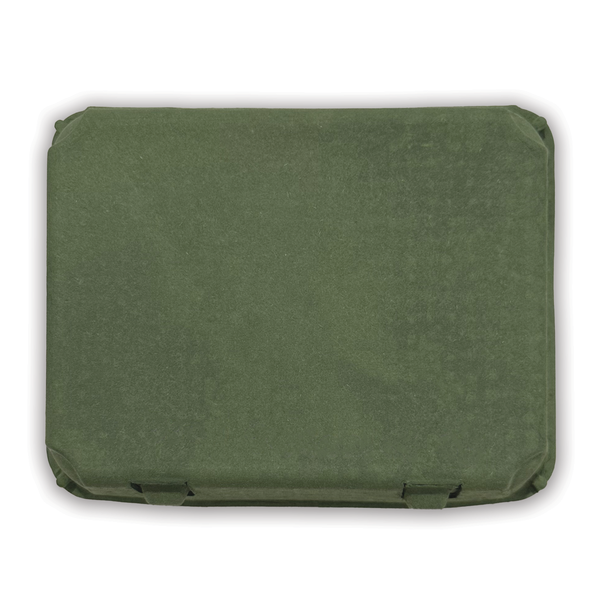 12-Egg Army Green Vintage
