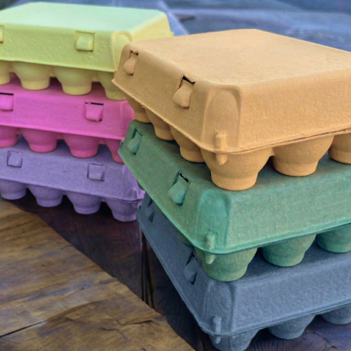 Cartons Assorted Vintage Egg Cartons 3x4 – Assorted Colors