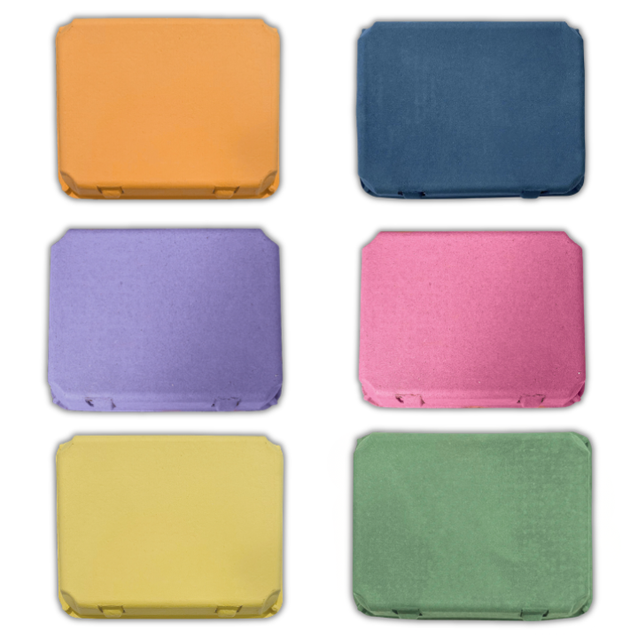 Cartons Assorted Vintage Egg Cartons 3x4 – Assorted Colors