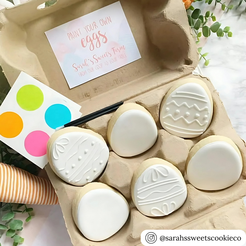 6-egg natural carton blank natural paper pulp packaging