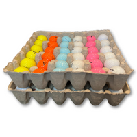 36-Egg - Walled filled with golf balls stacked