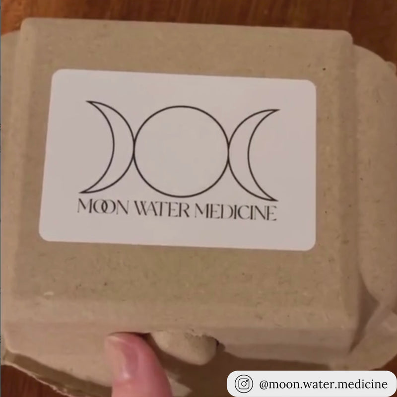 6-egg natural carton for bath bombs, wholesale bulk packaging