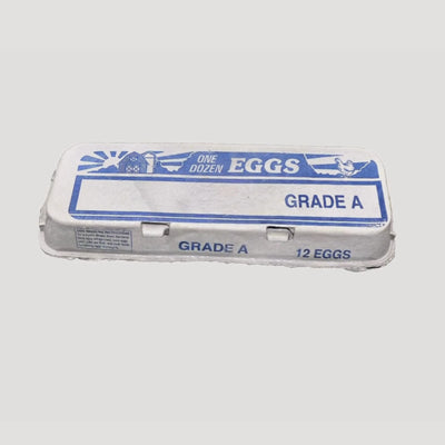 12 egg paper printed grade A egg carton 360 spin video