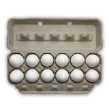 Blank Pulp Standard Egg Carton - Wholesale, Bulk Pricing