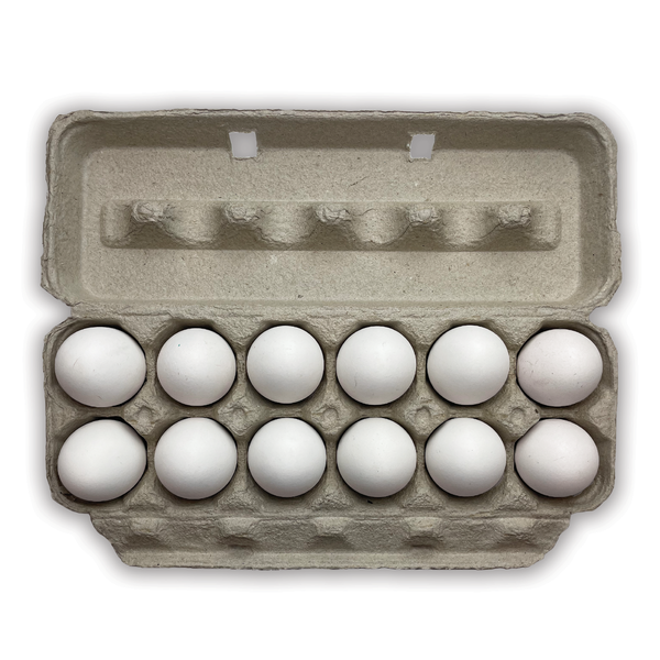 Natural Pulp Egg Carton Blank –