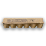 Printed Cartons - Holds 1 dozen eggs