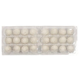 12-Egg Split Carton - Bird Eggs, Plastic, Unlabeled - Wholesale