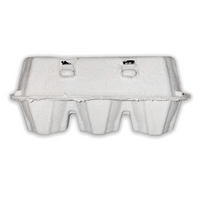 side view of duck egg carton pulp - wholesale
