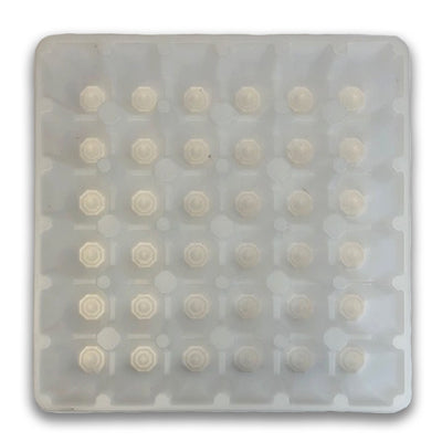 Egg Tray Filler Flat Egg Tray/Filler Flat, Egg Crate, Plastic 36 Cell 1