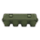 12-Egg Army Green Vintage