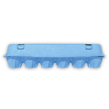 Blue Flat Top Egg Carton, Wholesale