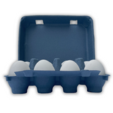 12-Egg Blue Vintage