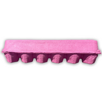 Hot Pink Egg Carton - Girly Egg Cartons, Bulk Pricing, blank 