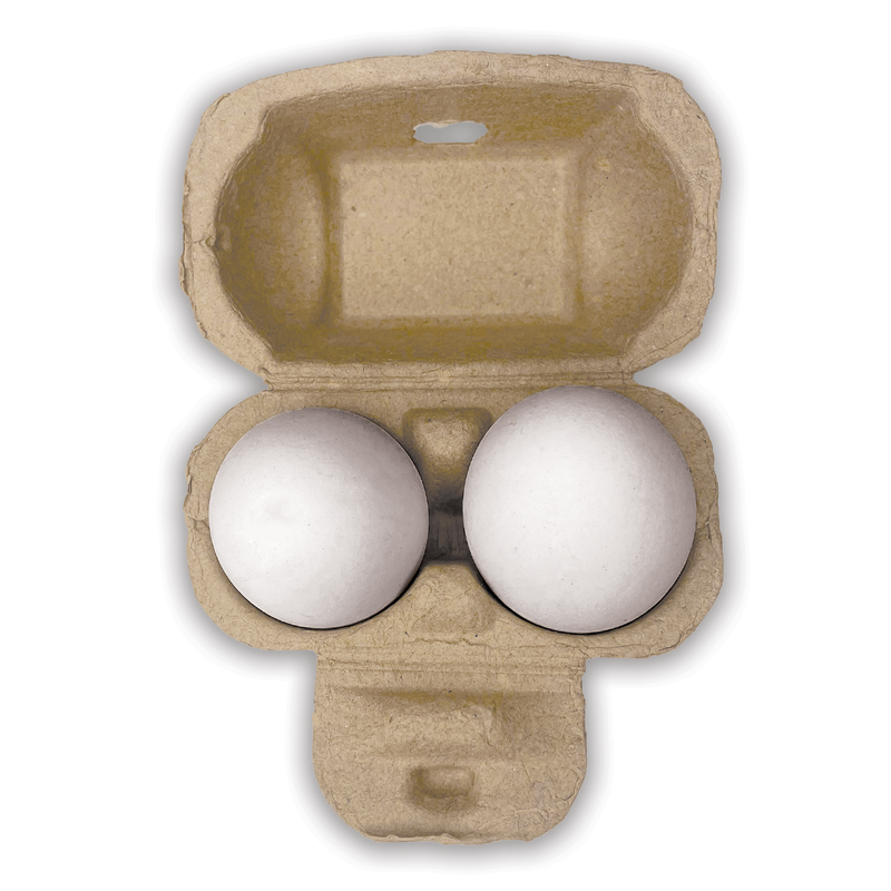 top view, paper, natural pulp, unprinted, wholesale cartons
