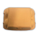 Pulp 6-Egg Blank Orange Egg Carton 1