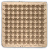 Egg Tray, Paper Pulp 81 Cell Quail Egg 