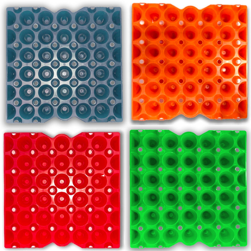 Egg Tray Filler Flat 30-Cell Stackable Multi-Pack Trays - wholesale, bulk pricing